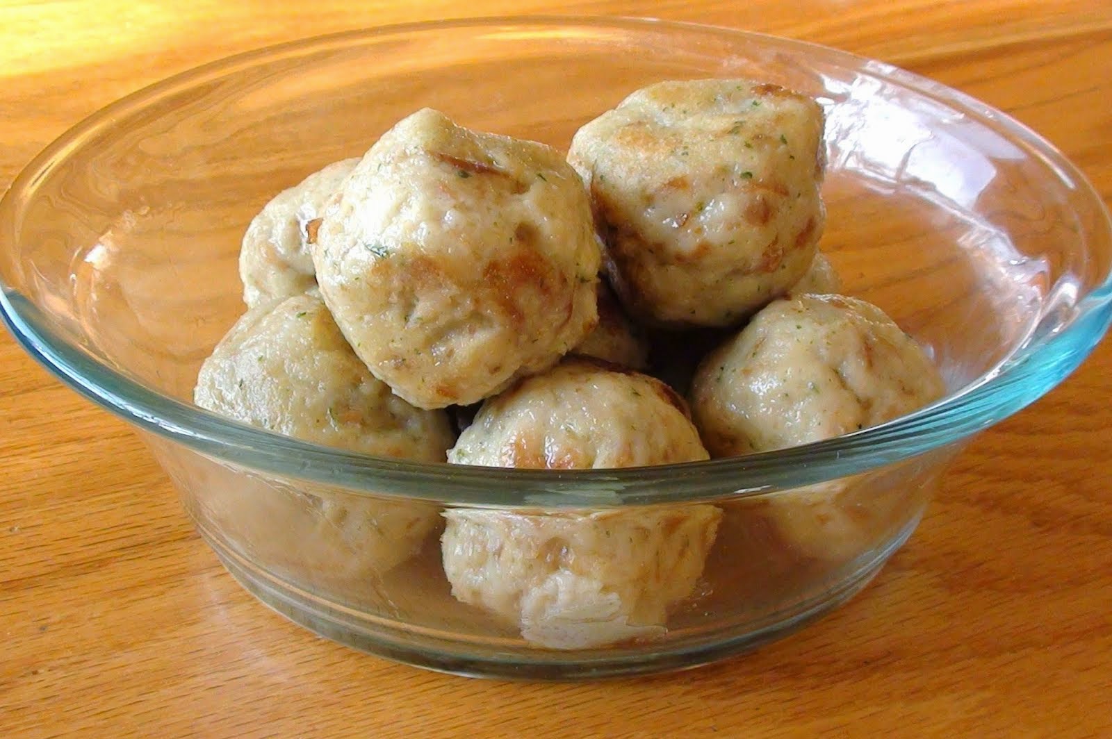 Мучные галушки